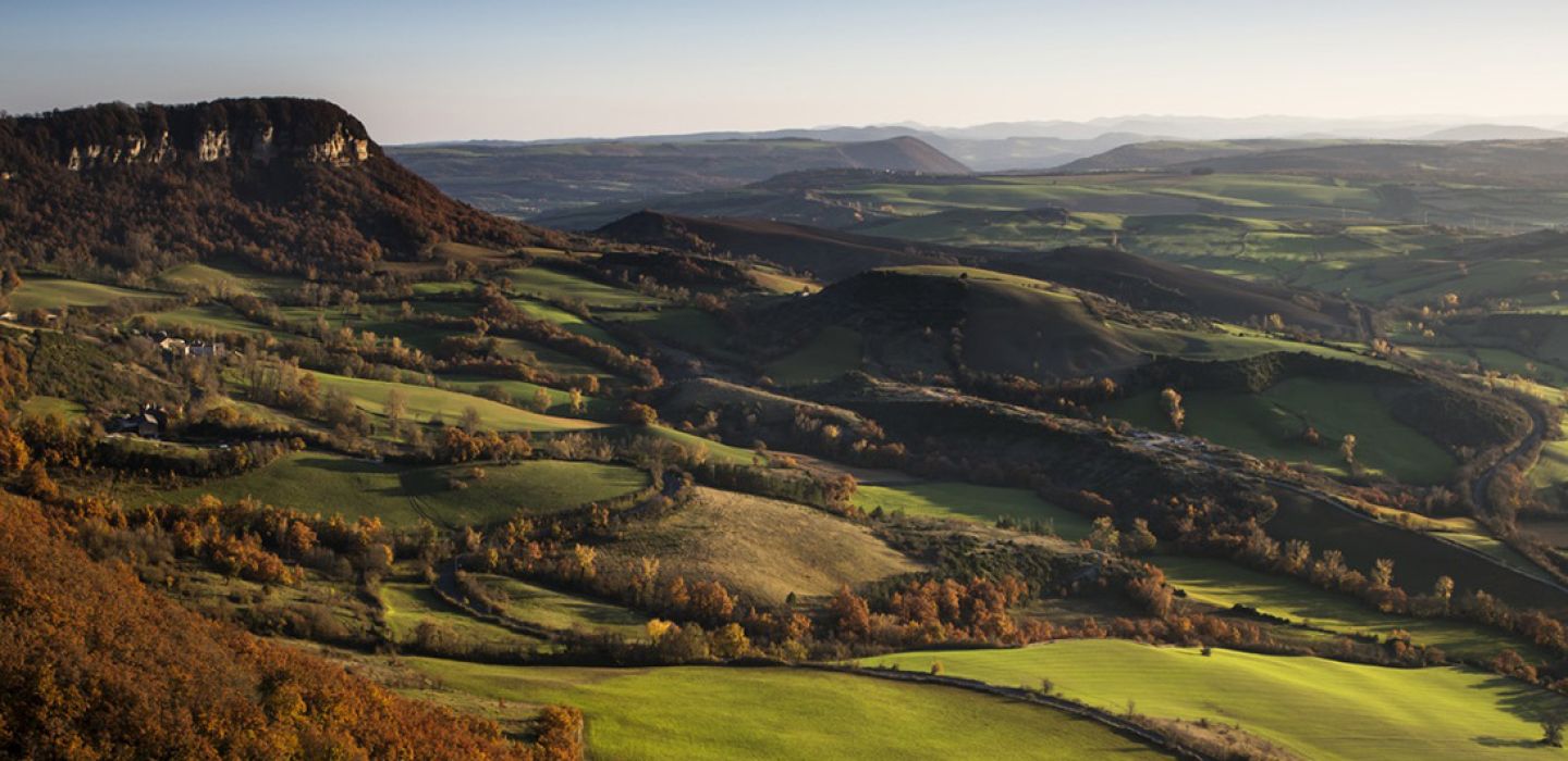 Roquefort paysage - carnets de route