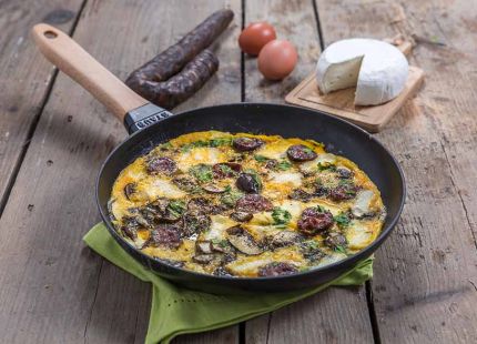 Recette 10 - Omelette au Corsica