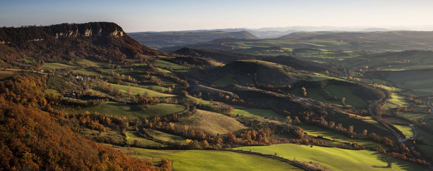 Roquefort paysage - carnets de route