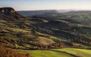 Roquefort paysage - carnets de route