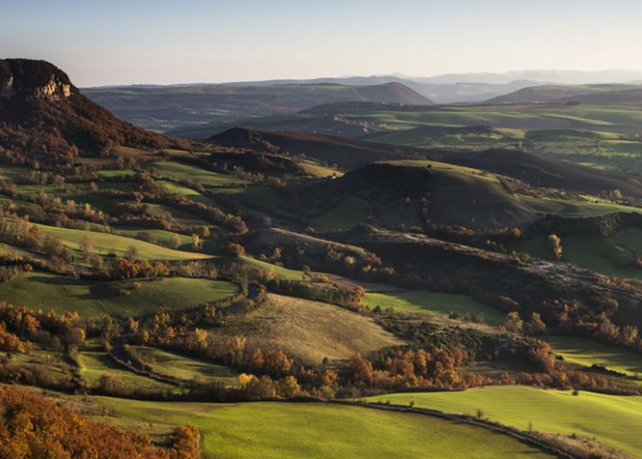 Roquefort paysage - carnets de route